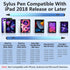 Stylus Pen for iPad 2018-2023, 15mins Fast Charge Apple Pencil for iPad 9th&10th Generation, Apple iPad Pro 11&12.9", iPad 8/7/6th Gen, iPad Air 3...