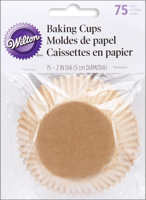Wilton Unbleached Standard Baking Cups, 75 Count...