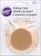Wilton Unbleached Standard Baking Cups, 75 Count...
