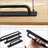 2 Pack Barn Door Pulls 5 inch Garage Handles Long Base Handle Pull for Shed, Gate with Mounting Screws(128mm,2 Pack)...
