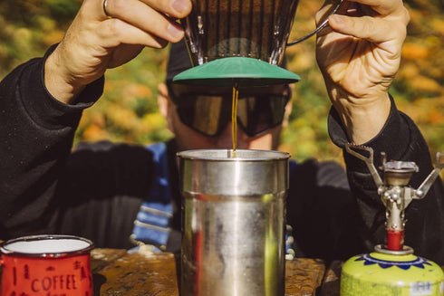 Cafflano Lever Dripper : Smart Dual-mode (Immersion mode, Pour-over mode) Coffee Dripper, Coffee Maker, Eco-friendly ECOZEN (BPA-Free), Portable...
