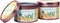 Aroma Naturals Tin Candle with Orange and Lemongrass Essential Oil Natural Soy Scented, Ambiance, 2 Count...