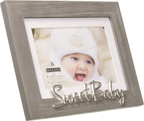 Malden International Designs 3322-46 Expressions Picture Frame , Gray...