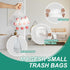 Magesh 4 Gallon Trash Bag Strong, Leakage-Free, Small Garbage Bags Unscented Thick for Bathroom, Office, Kitchen Small Trash Can, 15L, 105 Bags, C...