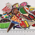 Libiline Random 24PCS Mix Fries Bread Sandwish Cake Drink Sew-on Iron-on Patch Dress Embroidered Appliques Patches (Cake Bread Fries)...