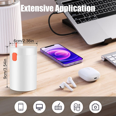 20 in 1 Multifunctional Cleaner Kit for Electronic Devices, Keyboard Cleaning Brush, Headphones Cleaner Kit for AirPods, Multi-Tool for Cleaning L...