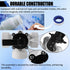 Three-way Swimming Pool Diverter Valve 1 1/2 Inch Female Threaded Replacement Valve for Pools and Spas 3 Way Valve Pool Hose Connector Above Groun...