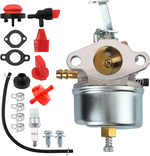 Carbhub 632230 632272 Carburetor SnowBlower for Tecumseh 631828 631067 631067A H30 H50 H60 HH60 HH70 4 Cycle Horizontal Engine Troy Bilt Toro Snow...