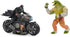 DC Comics, Batman Transforming Batcycle Battle Pack with Exclusive 4-inch Killer Croc and Batman Action Figure, Kids Toys for Boys and Girls Ages ...