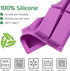8 Cavity Granola Bar Molds, 2 Pack Rectangle Silicone Chocolate Candy Bar Molds for Baking Cereal Energy Bar, Protein Bar, Brownie, Cheesecake...