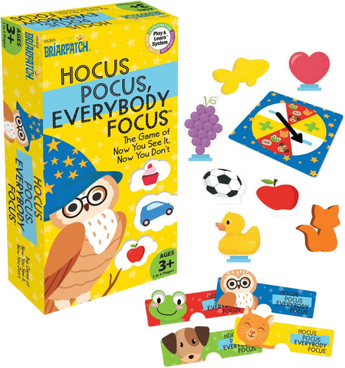Briarpatch | Hocus Pocus, Everybody Focus, School Readiness Game for Preschool, Travel Friendly, Early Learning Activity for Kids Ages 3+...