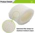 Lemige 4 Pack Humidifier Wicking Filters Compatible with Honeywell HC-888, HC-888N, Filter C, HCM-890, HEV-320 Series, Compatible with Duracraft DCM-200, DH-890