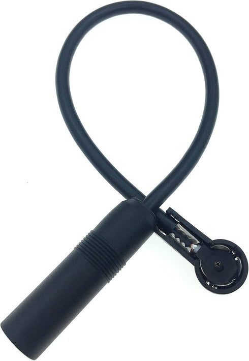 Car Radio Antenna FM AM Adapter Cable ISO to DIN Connector for Volkswagen Jetta, Peugeot 405, Citroen & Other Original Cars...