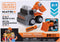 Black+Decker Matrix Jr.Kids Boys Play Tools 2-in-1 Build-It Kit: Excavator and Bulldozer 20 Piece Playset...