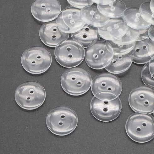 1000 Pieces Resin Buttons 2 Holes Sewing Flatback Button Round Craft Buttons for Sewing, Scrapbooking, DIY Project Sewing Buttons (11.4mm)...