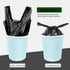 4 Gallon/100pcs Small Trash Bags, Fangkun Small Garbage Bags, Handle Rubbish Bags for Home, Office, Car/15 Liter/5 Rolls (Multi-color)...