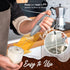 PowerLix Milk Frother Handheld Battery Operated Electric Whisk Foam Maker For Coffee, Latte, Cappuccino, Hot Chocolate, Durable Mini Drink Mixer W...