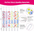 Smlpuame Pacifier Clip Girl,6 Pack Stylish Binky Clips Strap for Baby Girls,Paci Holder with Clip Lightweight Universal Fits Most Pacifiers Teethe...