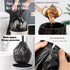 Small Black Trash Bags,Thicken Value 4 Gallon Trash Bag with Handle,100 Counts Small Garbage Bags Wastebasket Trash Can for Bathroom Bedroom Offic...