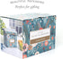 Jot & Mark Decorative Recipe Tin Box for Recipe Cards, Greeting Card Holder | Holds Hundreds of 4” x 6” Cards...
