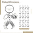 Lnrueg 20 PCS Hat Boot Horseshoe Keychains, Key Rings Western Cowgirl Keychains, Equestrian Keychains, Horse Lover Gift Cowboy Keychain Gifts for ...