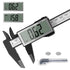 Caliper Measuring Tool 6 Inch,Vernier Caliper Digital Micrometer with Large LCD Screen, Auto-Off,Easy Switch from Inch Metric,Electronic Ruler Pla...