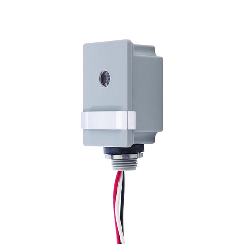 NSi Industries TORK RKP201 Outdoor 120-Volt Stem Mount Photocontrol with Light Adjustment Bar - Controls Lighting Dusk to Dawn - Compatible with I...