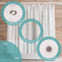 BigFoot Shower Curtain Liner – 72 x 72 PEVA Premium Shower Curtain with Rustproof Metal Grommet and 3 Magnetic Weights – Odor Free and Compatible ...