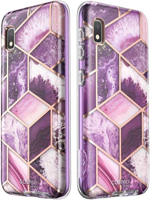 i-Blason Cosmo Series Case for Galaxy A10e, Slim Full-Body Stylish Protective Case with Built-in Screen Protector (Ameth)...