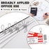 100 Pcs Paper Clips Metal Wire Hollow Out Clips Multi Purpose Utility Clips Invoice Bill Paper Clips Stainless Steel Hanging Clothes Pins for Scho...