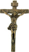 Roman Giftware Inc., Religious Crosses Collection, 9.5" H Bronze Wall Crucifix,Religious, Inspirational, Durable (1x5x9)...
