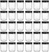 QAPPDA 6oz Glass Jars With Lids,Small Mason Jars Wide Mouth,Mini Canning Jars With Black Lids,Kitchen Storage Jars For Honey,Jam,Jelly,Baby Foods,...