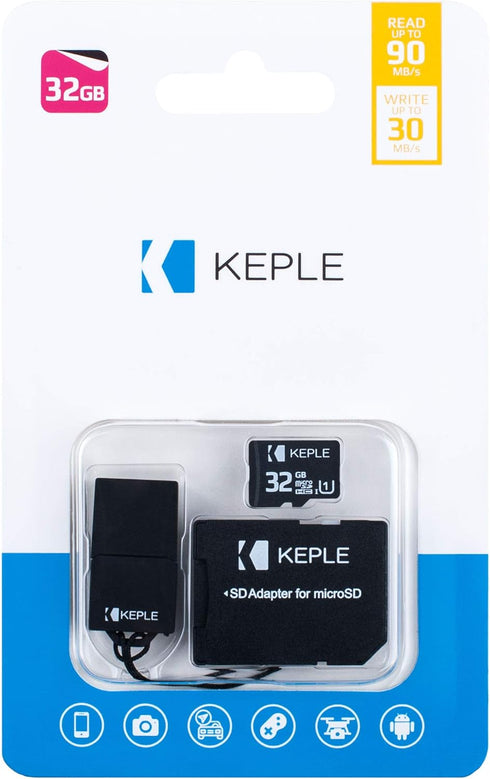 32GB microSD Memory Card | Micro SD Compatible with Akaso Models: Brave 5 4K, Brave 4, V50 Pro, V50 Native, EK7000 Plus, EK7000 / EK5000 Sports Ac...
