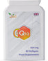 VED CoQ10 500mg | Co Enzyme Q10 | Highest Strength | Naturally Fermented Ubiquinone Coenzyme | Superior Natural Formula | 500mg 60 Softgels| 2 Mon...