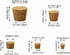 Mini Cork Stoppers - 100-Pack Tapered Bottle Plugs, 5 Sizes...