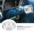 1" Steering Wheel Hub Adapter Conversion Spacer, 6 Hole to 3 Hole Steering Wheel Adapter Grant Adapter Boss Kit(Silver)...
