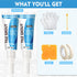 2 Pack Grout Paint Pen Kit - Fast Drying Grout Filler and Sealer for Bathroom, Kitchen Tile Joints and Gaps (White)...