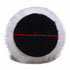 OKAYDA Lambswool Polishing Pads 4 inch Soft Sheepskin Buffing Pads with Hook and Loop Back Design Cutting Pad for Car, Furniture, Glass and So On...