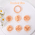 Puocaon Polymer Clay Earring Cutters - 7 Pcs Magic Theme Clay Cutters for Polymer Clay Earrings Making, Admission Letter Magic Potion Clay Cutters...