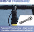 uxcell Titanium Tone Universal M6x35 Bike Stem Bolt Bicycle Bike Headset Stem Bolt Bike Bicycle Accessory...