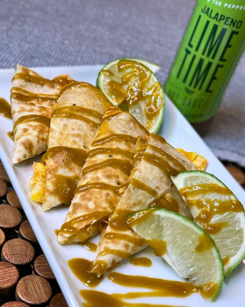 Pup & The Pepper Jalapeno Lime Time Hot Sauce - A Zesty Twist of Lime and Jalapeno Heat...