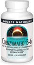 Source Naturals Coenzymated B-6 25mg P-5 Pyridoxal-5 Phosphate Fast-Acting, Quick Dissolve Sublingual Vitamin Supports Amino Acid Metabolism - 30 ...