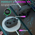 RFUNGUANGO case for Sony WF-1000XM5 with Keychain/Cleaning Tool, Soft Silicone Protective Case, Gaming Console Theme Protective Case (for Sony WF1...