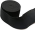 2-inch Black Knit Elastic Spool Wide Heavy Stretch Elastic Band,5 Yards...