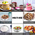 TeamFar 6 Inch Cake Pan, 2 Pcs Round Tier Cake Pan Set Stainless Steel for Baking Steaming Serving, Fit in Oven Pot Air Fryer, Healthy & Heavy Dut...