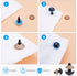 MENKEY Plastic Safety Eyes and Noses with Washers 570 Pcs, Craft Doll Teddy Bear Nose for Amigurumi, Crafts, Crochet Toy Stuffed Animals (Assorted...