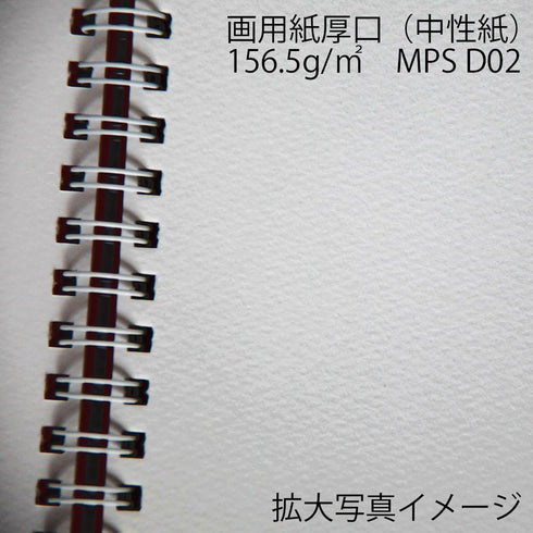 Maruman S310-02 F0 Art Spiral Sketchbook, Thick Drawing Paper, Blue, 24 Sheets...