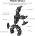 NEEWER Double Super Clamp Camera Mount with Magic Arm, Cold Shoes for Desk Studio Light Stand Holder Photography Reflector, Flag, Cross Bars, Moto...