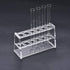 uxcell Acrylic Test Tube Holder Rack 6 Wells for 10ml Centrifuge Tubes Clear...