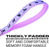 EcoBark Dog Leash - Soft & Reflective Comfort Training Leashes with Padded Handle - Strong Durable Heavy Duty - Training and Pulling for Small, Me...